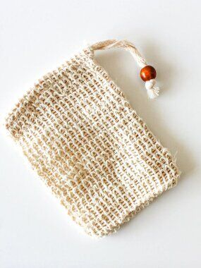 NWOT Set of 3 All-Natural Sisal Soap Bags